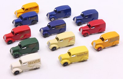 Lot 1273 - Dinky Toys group of 12 loose No. 28 type 3...