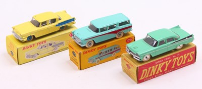 Lot 1304 - Dinky Toys group of three diecast to include...