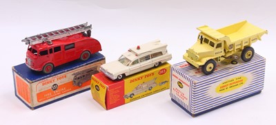 Lot 1274 - Dinky Toys group of 3 public service diecasts...