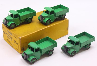 Lot 1164 - Dinky Toys No. 25W/411 Bedford truck trade box...