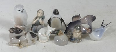 Lot 182 - A collection of Royal Copenhagen and Bing &...