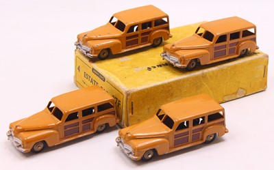 Lot 1174 - Dinky Toys 27F original Trade box of 4...