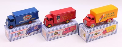 Lot 1249 - Dinky Toys group of three restored boxed...