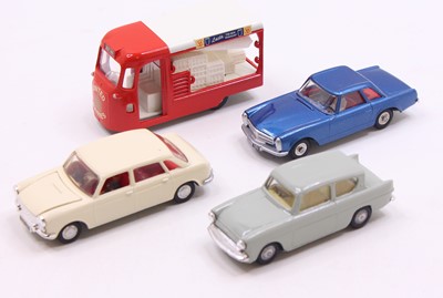 Lot 1897 - Spot-on group of 4 loose restored diecasts to...
