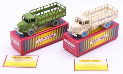 Lot 1893 - Ruby Toys group of two limited edition white...