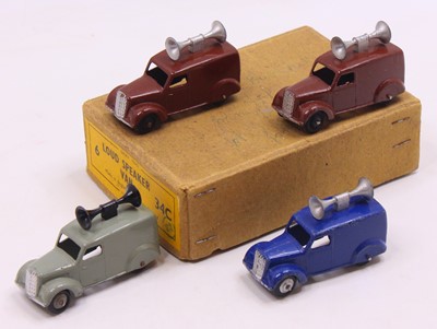 Lot 1173 - Dinky Toys No. 34C Loudspeaker Van original...