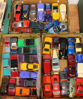 Lot 603 - 3 trays of mixed 1/24th and 1/18th scale...
