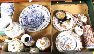 Lot 69 - A collection of Oriental ceramics, 18th...