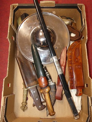 Lot 86 - A collection of reproduction militaria, to...