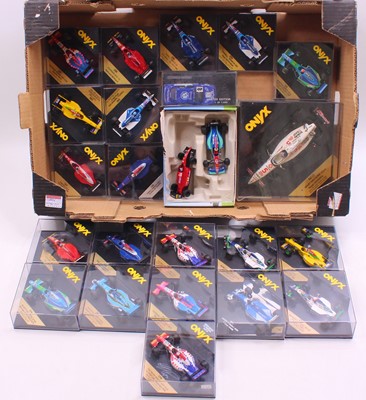Lot 2033 - Onyx 1/43 scale group of 20 plastic cased...