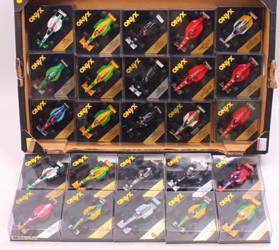 Lot 2034 - Onyx 1/43 scale group of 25 F1 modern issue...