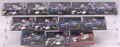 Lot 2042 - Minichamps 1/43 group of 12 limited edition...