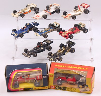 Lot 1731 - Corgi Toys group of 10 mostly loose playworn...
