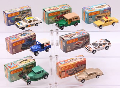 Lot 1820 - Matchbox Superfast 75 series group of 7 to...