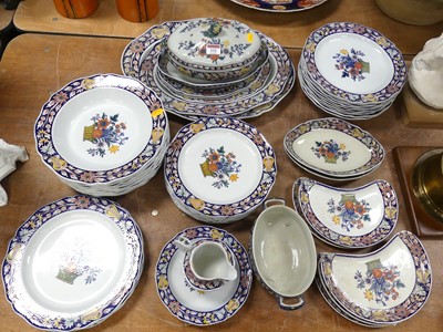 Lot 132 - A collection of Wedgwood Poterat pattern...