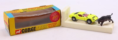 Lot 1651 - Corgi Toys No. 342 Lamborghini P400 GT Muira,...