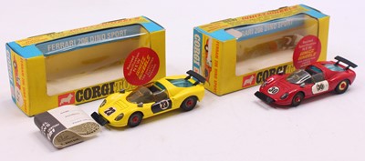 Lot 1656 - Corgi Toys No. 344 Ferrari 206 Dino Sport...