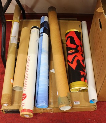 Lot 637 - A collection of various film posters, to...