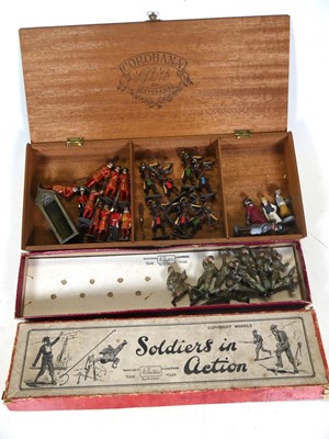 Lot 516 - Britians Soldiers in Action unstrung set,...