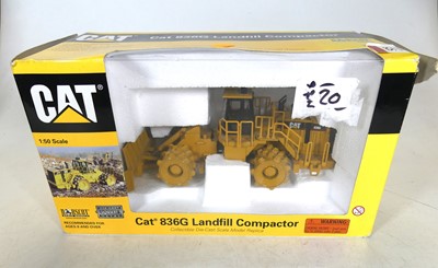 Lot 525 - Norscot Cat 836G Landfill Compactor, in yellow...
