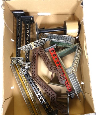 Lot 531 - One box of 0 gauge vintage lineside...