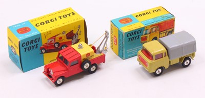 Lot 1756 - Corgi Toys group of two diecast to include No....