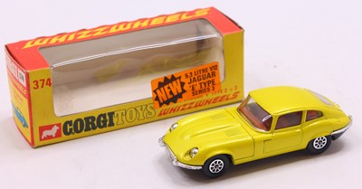 Lot 1661 - Corgi Toys, Whizzwheels No.374 Jaguar E-Type 5....