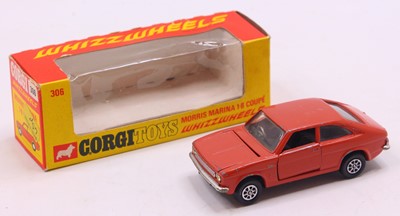 Lot 1664 - Corgi Toys No. 306 Morris Marina 1.8 Coupe...