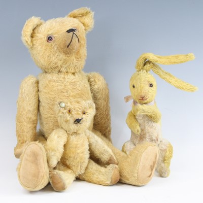 Lot 470 - An early to mid 20th century Chad Valley bear,...