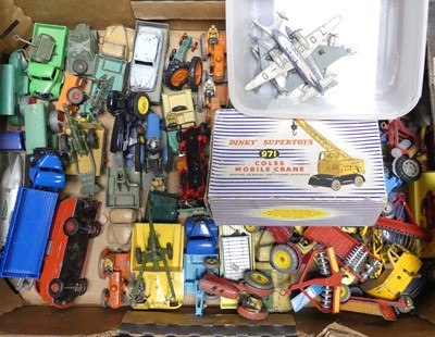 Lot 563 - A Dinky 971 Coles Mobile Crane together with...