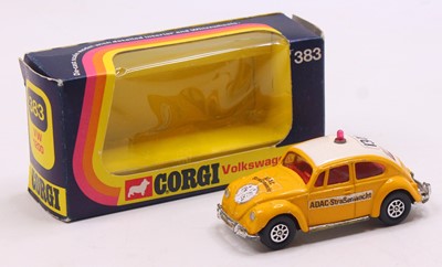 Lot 1668 - Corgi Toys No. 383 Volkswagen 400 saloon...