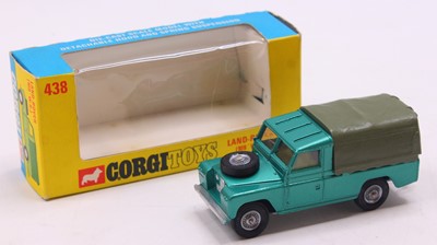 Lot 1669 - Corgi Toys No. 438 Landrover 109WB, comprising...