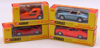 Lot 1746 - Corgi Toys Whizzwheels group of 4 diecasts to...