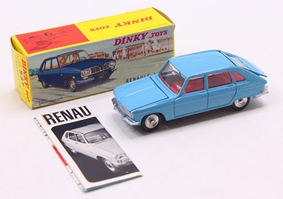 Lot 1091 - French Dinky Toys 537 Renault 16, light blue...