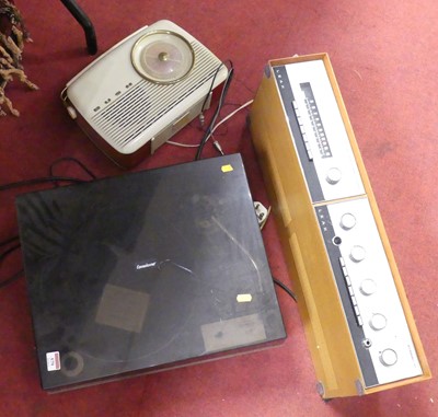 Lot 579 - A Connoisseur BD101 record player together...