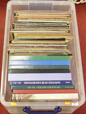 Lot 583 - A collection of various LPs and albums to...