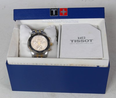 Lot 419 - A Tissot PRS200 gent's quartz chronograph...