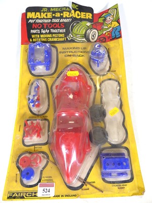Lot 524 - JR Mechanic Plastic Build a Car Kit, 1970s...