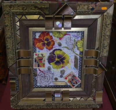 Lot 1026 - Trevor Wentworth - untitled, mixed media,...