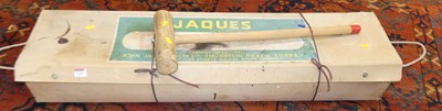 Lot 1184 - A Jaques boxed croquet set