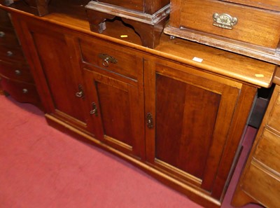 Lot 1249 - A contemporary cherry wood sideboard, w.135cm