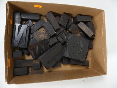 Lot 456 - A collection of early 20th century printer's...