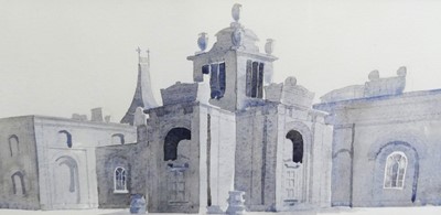 Lot 1035 - Assorted watercolour sketches to include...