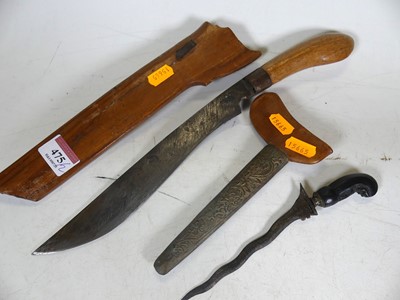 Lot 475 - A novelty letter-opener in the form of an...