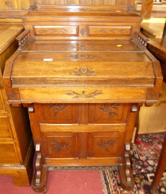 Lot 1309 - A Victorian walnut Aesthetic Movement...