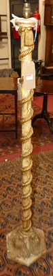 Lot 1335 - A classical style cream and gilt painted...