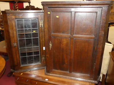 Lot 1340 - An early 19th century provincial elm single...
