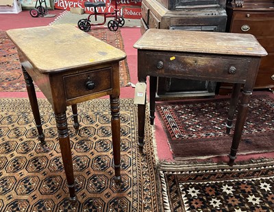 Lot 1345 - A Victorian round cornered occasional table,...