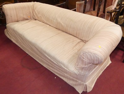 Lot 1382 - A late Victorian walnut framed three-seater...