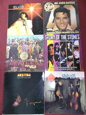 Lot 642 - A collection of various LPs, various dates and...